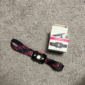 Black and Red LED Headlamp